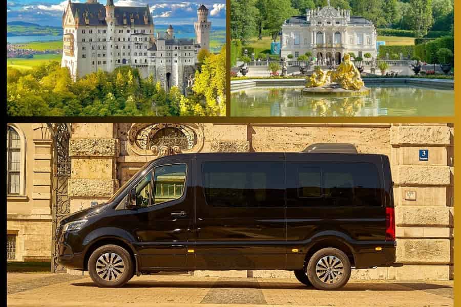 Von München aus: Neuschwanstein & Schloss Linderhof Tagestour privat 8 Pax. Foto: GetYourGuide Von München aus: Neuschwanstein & Schloss Linderhof Tagestour privat 8 Pax. Foto: GetYourGuide