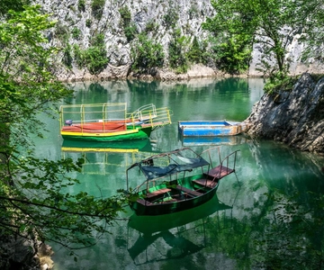 Excursão de aventura: Canyon Matka & São Panteleimon & Monte Vodno