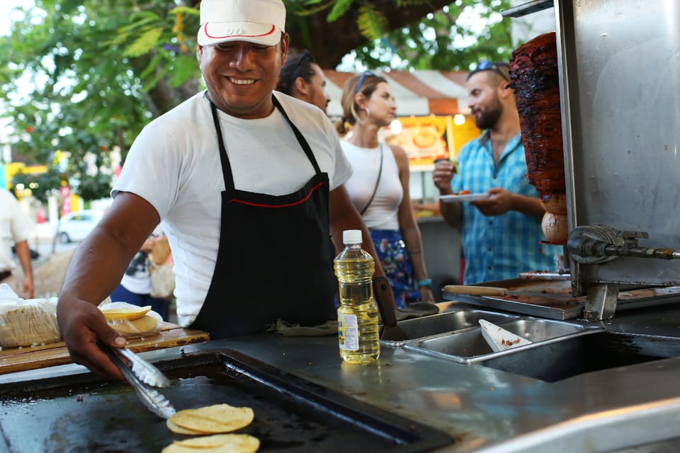 walking food tour playa del carmen