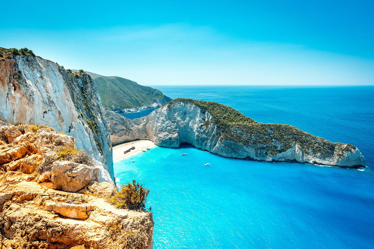 Zakynthos: Schipbreukstrand en Blauwe Grotten Rondvaart
