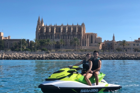 Palma de Mallorca: tour en moto de agua a la catedral de PalmaOpción estándar