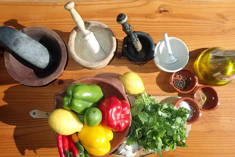 Mojo Workshop Cooking Class in Ancient Canarian Village