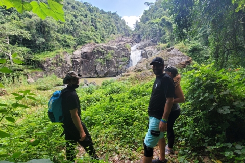 Desde San Juan: caminata por la cascada El Yunque y salto desde acantilados