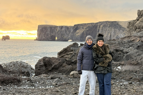South Coast Private tour with Black Pizza & Glacier Hike