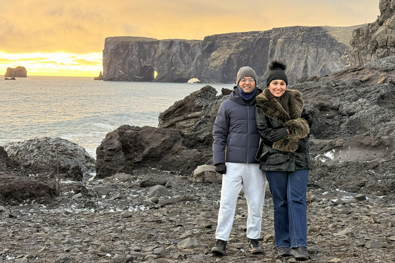 South Coast Private tour with Black Pizza & Glacier Hike
