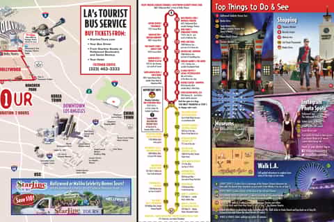 Los Angeles: Ticket für den Hop-On/Hop-Off-Sightseeingbus