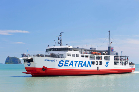 Z Krabi na Koh Samui autokarem i łodziąAutokar i prom