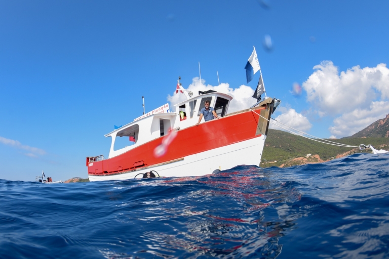 Cannes : Excursion en bateau et plongée en apnéeCannes : croisière avec snorkeling