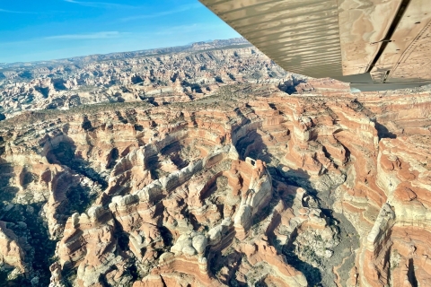 Parc national de Canyonlands et Arches : vol panoramique en avionVol panoramique en avion du parc national de Canyonlands et des Arches