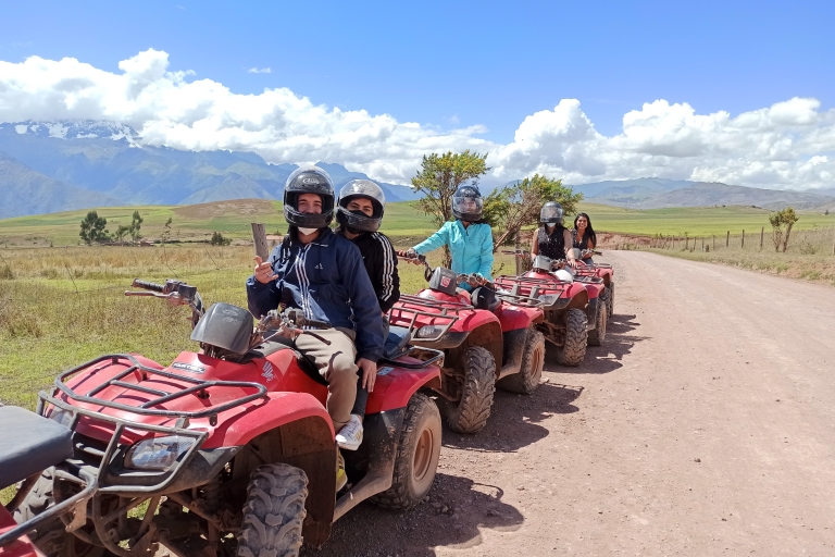 Desde Cuzco: aventura en cuatrimoto por las minas de sal y las ruinas de MorayTour en cuatriciclo para dos personas