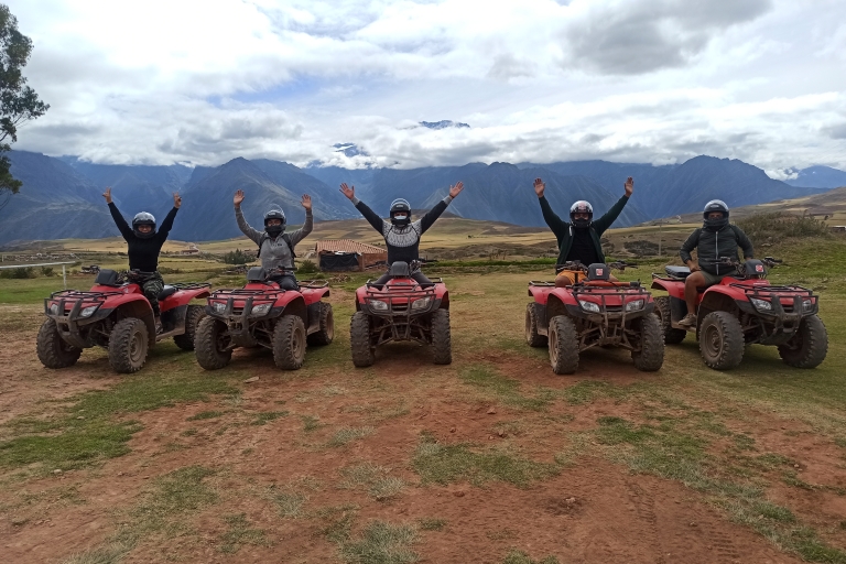 Van Cuzco: zoutmijnen en Moray-ruïnes ATV-avontuurATV-tour voor twee personen
