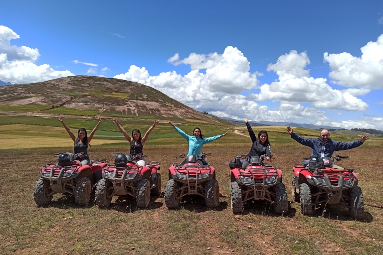 Von Cuzco aus: Salzminen und Moray Ruinen ATV AbenteuerATV Tour für zwei Personen