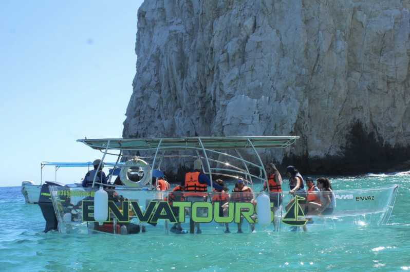glass bottom boat tour in cabo san lucas