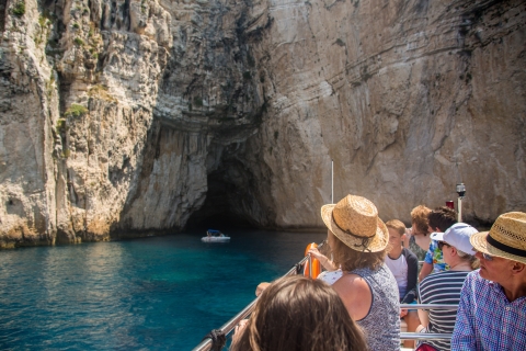 Desde Lefkimmi: Paxos y Antipaxos con visita a la Cueva del MarDesde Lefkimmi: Excursión en barco por Paxos y Antipaxos con cueva marina