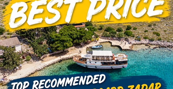 Zadar: Nationalpark Kornaten Tour mit Mittagessen und 3 Zwischenstopps