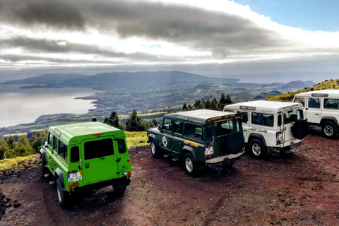 Sete Cidades & Lagoa do Fogo: Private Jeep-Tour mit MittagessenGanztagestour mit Mittagessen