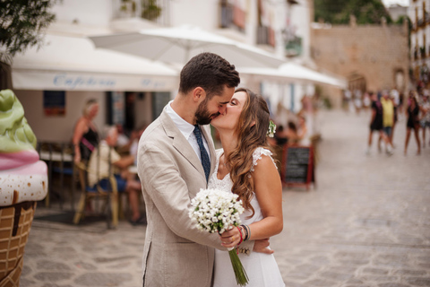 Fotoshoot ervaring in Dalt Vila kasteel - oude stad magie