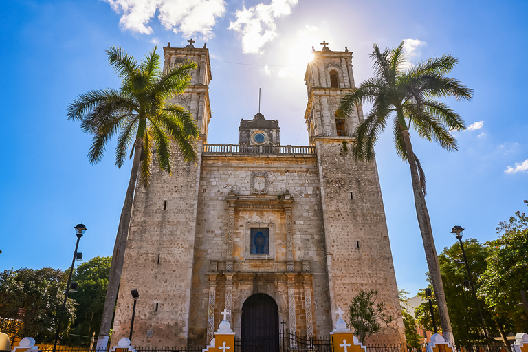 Cancún / Riviera Maya: Chichén Itzá, Valladolid i cenoteWycieczka z miejsc zbiórki w Cancun i Riviera Maya