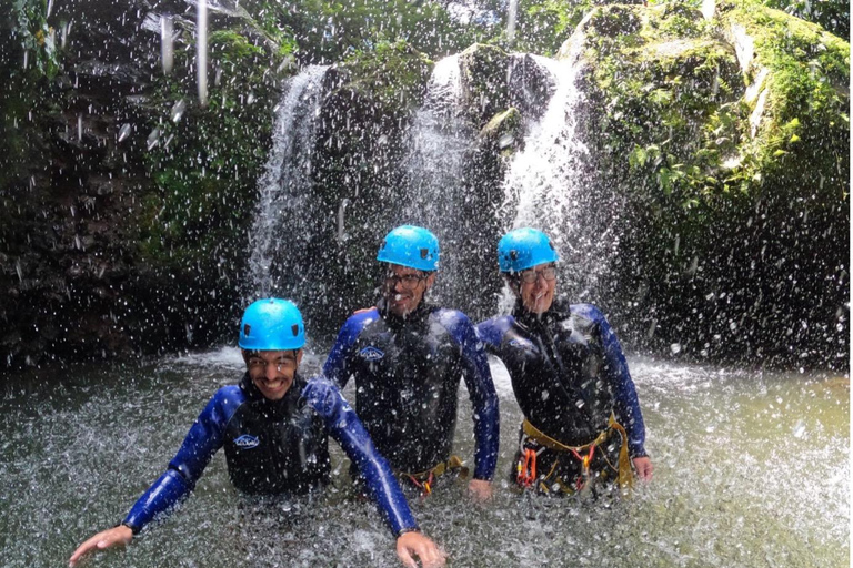 Ribeira dos Caldeirões: Guided Canyoning Tour with Gear