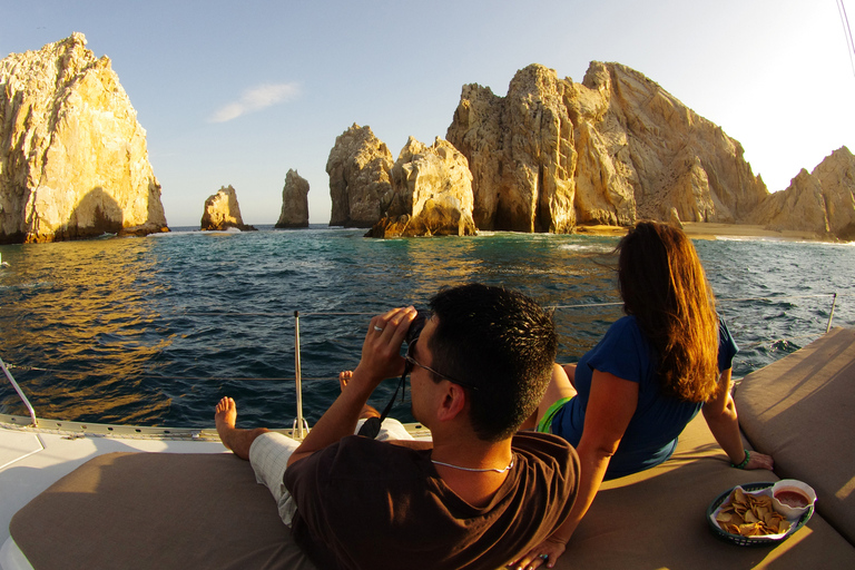 Los Cabos : Croisière partagée au coucher du soleilCroisière partagée à la voile au coucher du soleil à Cabo San Lucas SY