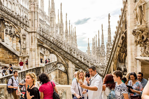 Milan: Guided Cathedral Tour with Rooftop Terraces Access