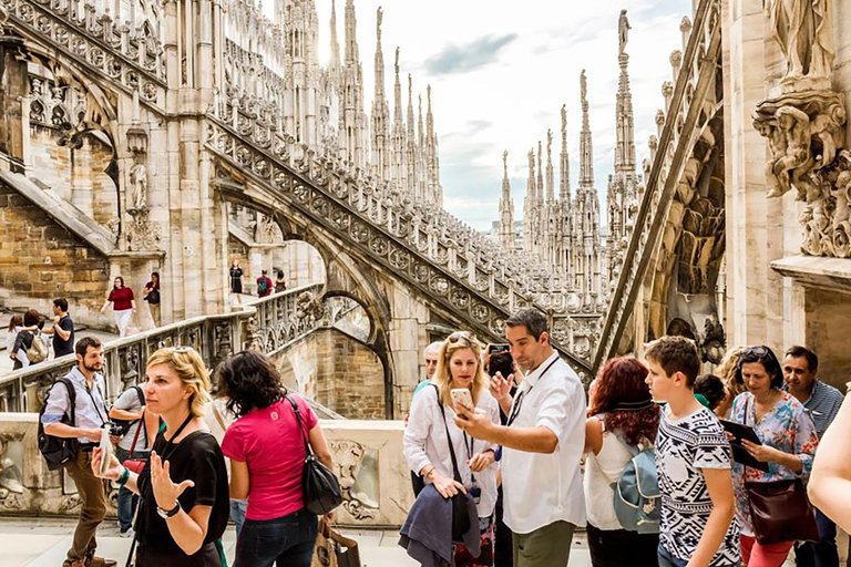 Milan: Guided Cathedral Tour with Rooftop Terraces Access