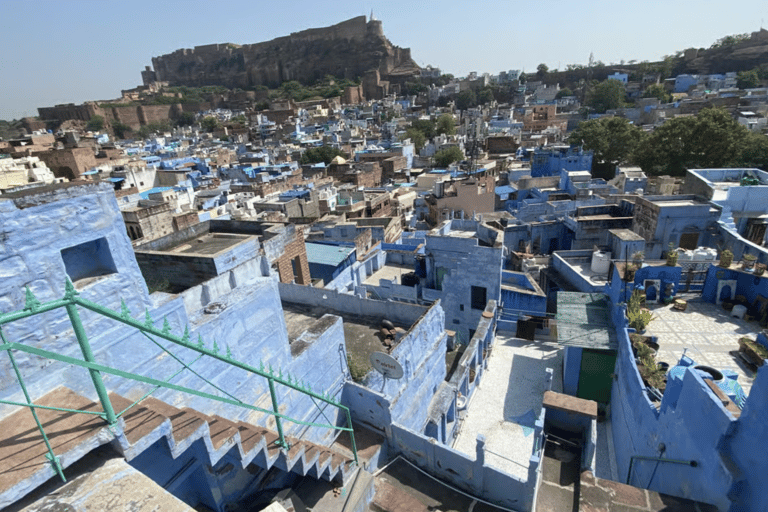 Jodhpur Tour with Mehrangarh & Blue City Pickup & Drop Half Day Mehrangarh Fort and Blue City Private Guided Tour