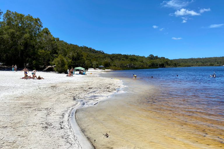 Vanuit Brisbane: Dagtrip naar North Stradbroke Island met zonsondergangZonsondergangtour in boetiekstijl voor kleine groepen