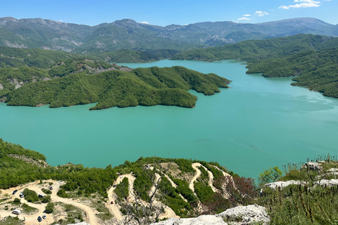 Tirana: Gamti Mountain Hike Afternoon And Bovilla Lake view