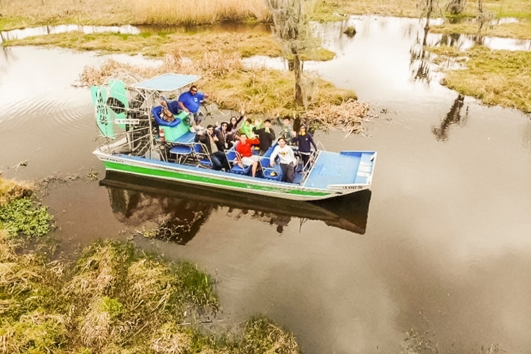 New Orleans: Destrehan Plantation & Swamp Combo Destrehan Plantation & 16 Passenger Airboat Combo