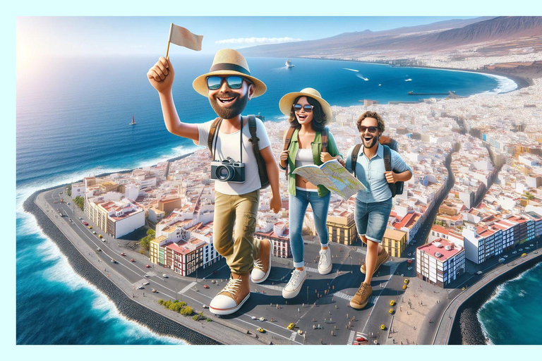 Las Palmas Exploring: Walking Guided City Adventure Las Palmas: Walking Guided Exploring Tour Adventure 1.5h