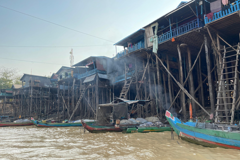 Siem Reap: Kampong Pluk Vissersdorp Halve Dag Tour