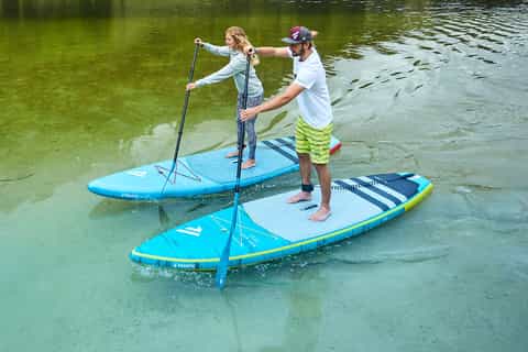 Hamburg: Stand Up Paddling - SUP Board Rental