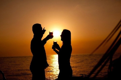 Cádiz: Prywatny rejs po słońcu dla 2 osób z aperitivo i winem