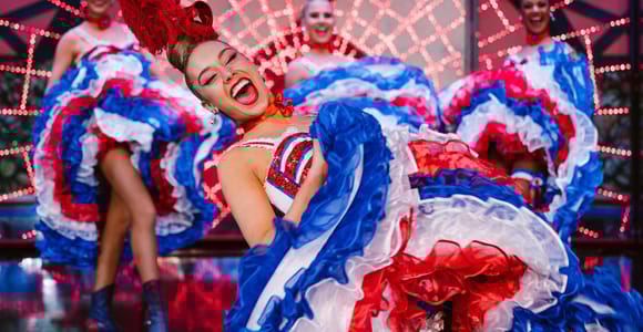 Paris: Dinner-Show im Moulin Rouge