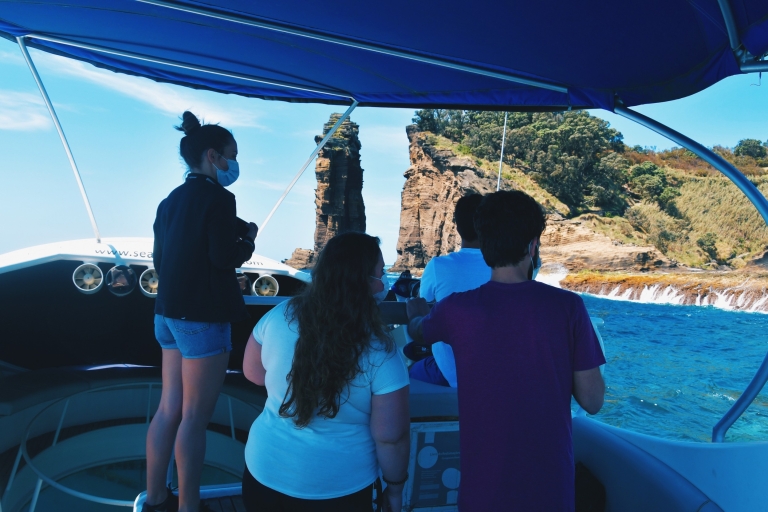 São Miguel: Glass Bottom Boat Tour with Snorkeling 2-Hour Shared Tour