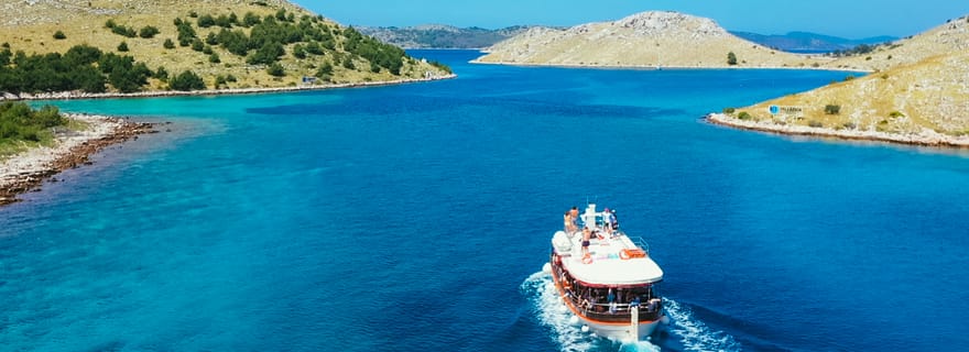 Zadar : croisière vers l'archipel des Kornati avec déjeuner et pauses baignade