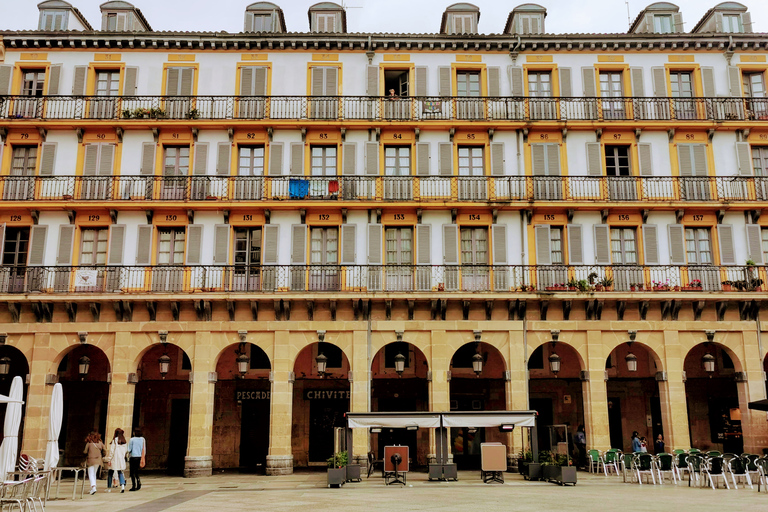 San Sebastián: stadstour met pintxos en wijnWandelroute