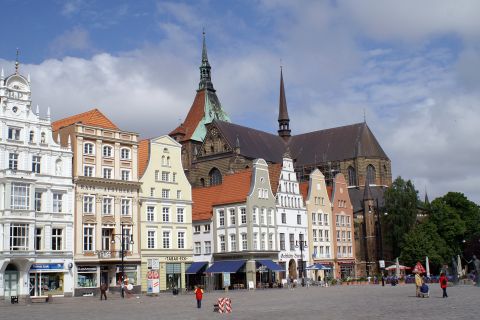 Rostock: piesza wycieczka po mieście