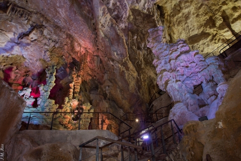 Alicante: Wycieczka do jaskiń Canelobre z transportem