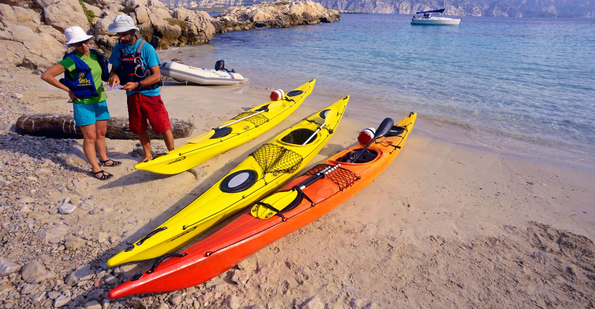 La Ciotat, Parc national des Calanques Visite guidée en kayak - Hizvo