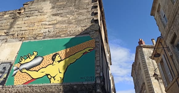 Bordeaux: Geführte Tour durch die Straßenkunst