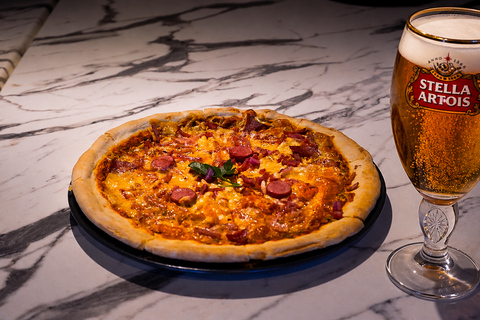 Cyprus, Protaras. Diamonds Showbar Live Show, Mega Deal Pizza & A Pint