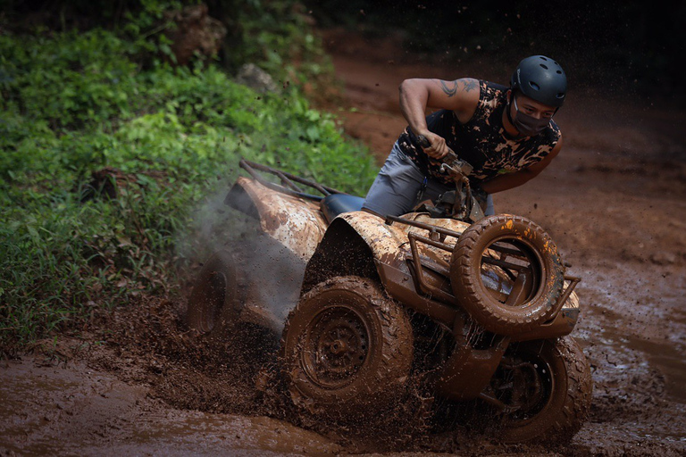 Riviera Maya: paardrijden, zipline en ATV-avontuurPaardrijtocht, zipline en ATV-avontuur - Gedeelde ATV