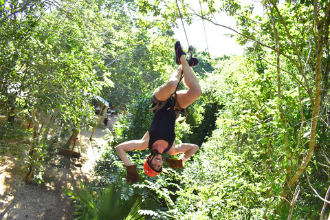 Riviera Maya: paardrijden, zipline en ATV-avontuurPaardrijtocht, zipline en ATV-avontuur - Gedeelde ATV