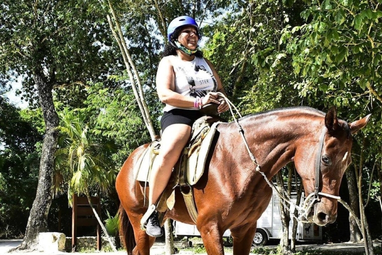 Riviera Maya: Horseback Ride, Zipline, and ATV Adventure Horseback Ride, Zipline, and ATV Adventure - Solo ATV