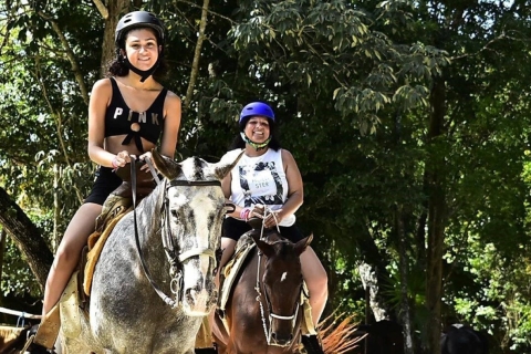 Riviera Maya : balade à cheval, tyrolienne et aventure en VTTBalade à cheval, tyrolienne et aventure en VTT - VTT solo