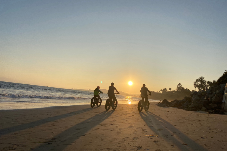 Santa Bárbara: passeio de bicicleta elétrica pela cidade e areia