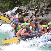 Bovec: Soča River Rafting Abenteuer mit Fotos und Getränk