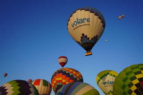 From Mexico City: Teotihuacan Air Balloon Flight & Breakfast